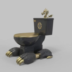 Dogon Dragon Pedestal Toilet
