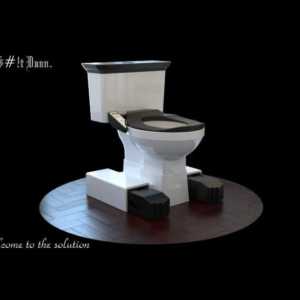 Automatic Pedestal Spa Toilet