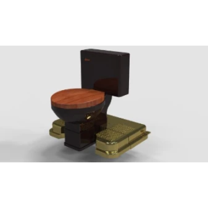 Treasure Model Pedestal Toilet