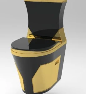 DeepSpace Manual Pedestal Toilet