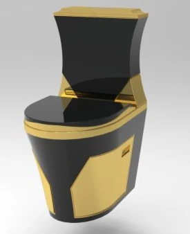DeepSpace Manual Pedestal Toilet